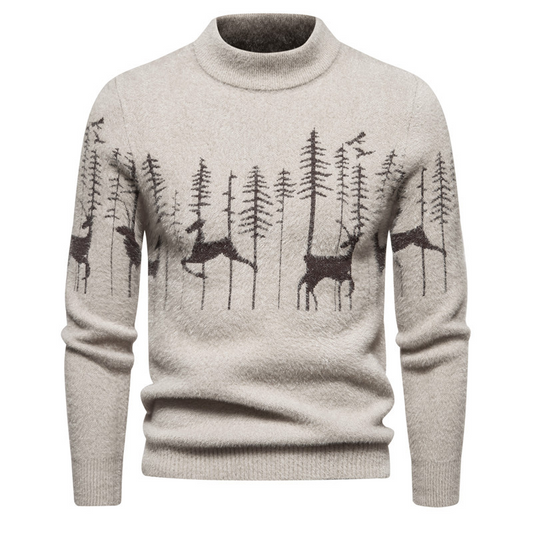 Sweter męski świąteczny | długi rękaw