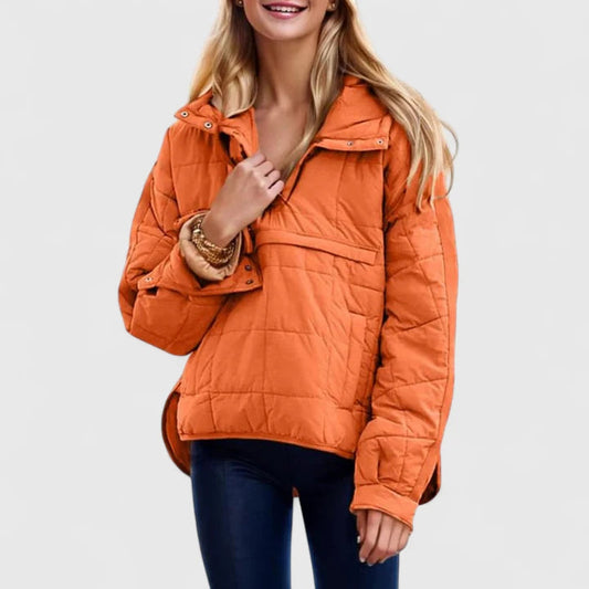 Kurtka damska | oversize, kaptur