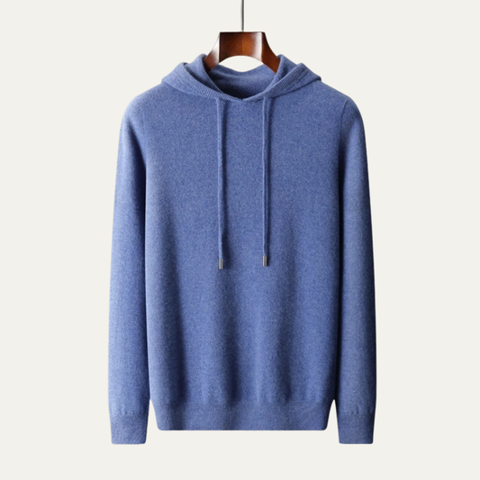 Bluza męska z kapturem | luźny krój, ściągacze