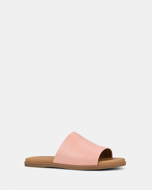 Sandały damskie wsuwane | profilowana podeszwa