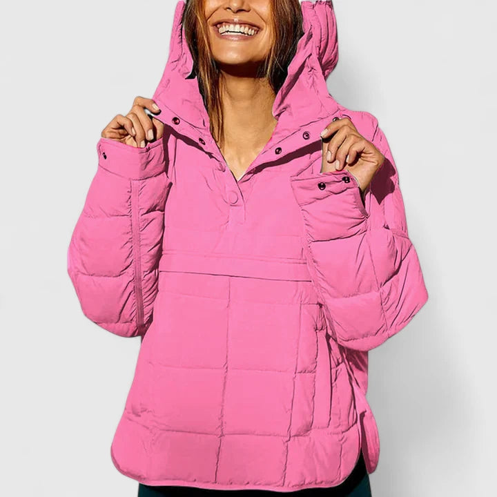 Kurtka damska | oversize, kaptur