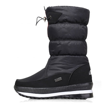 Śniegowce damskie | ocieplane, bieżnikowana podeszwa