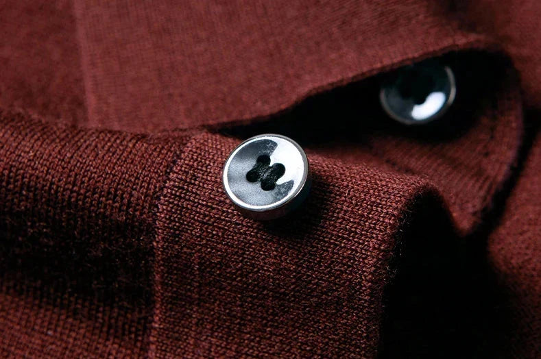 Sweter męski | strukturalny wzór, długie rękawy