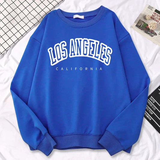 Bluza damska | nadruk z napisem, oversize