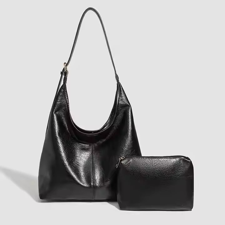 Torebka hobo damska | shopper, szeroki pasek