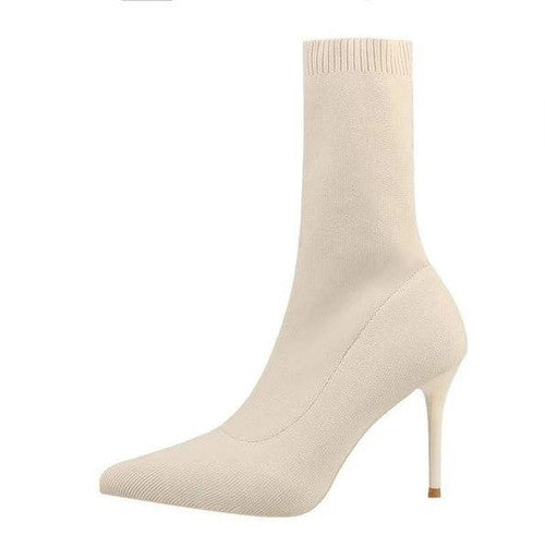 Buty damskie na obcasie | zamknięty nosek, 7 lub 9 cm