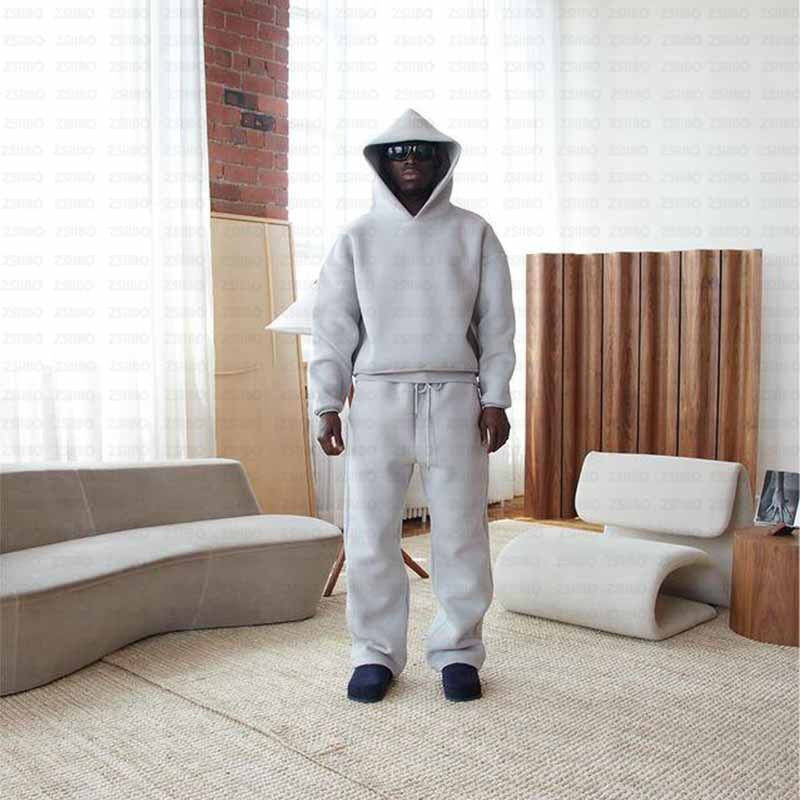 Dres męski oversize | kaptur, elastyczny pas