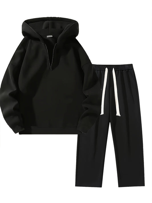 Dres męski | bluza na zamek, elastyczny materiał