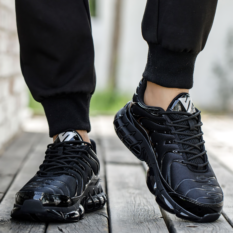 Sneakersy męskie | styl retro, sznurowane