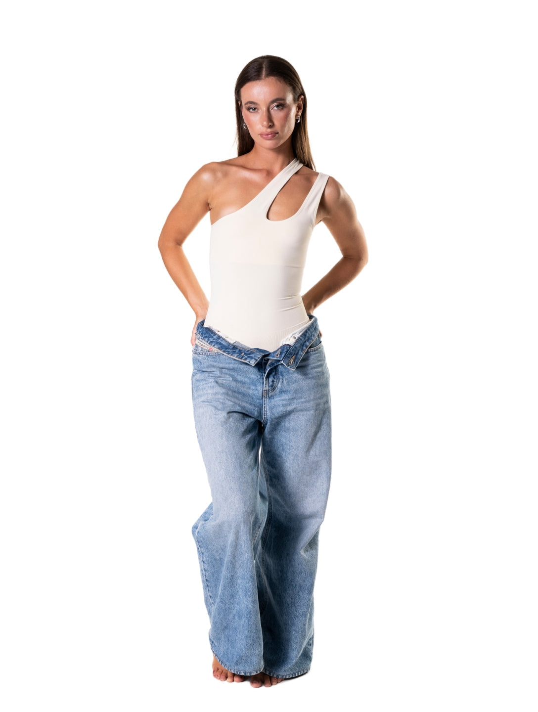 Body modelujące damskie | na jedno ramię, tył string