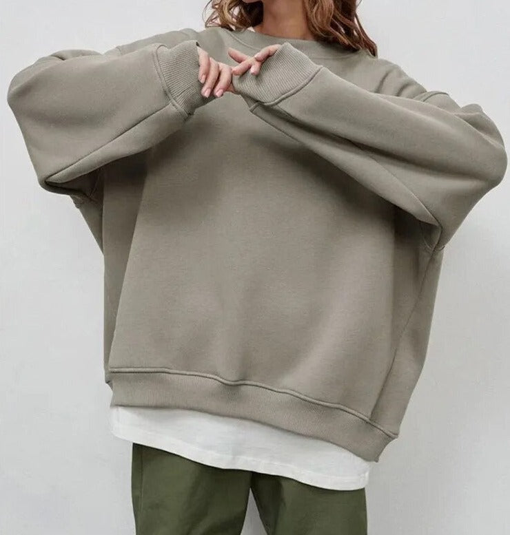Sweter damski | oversize, miękka dzianina