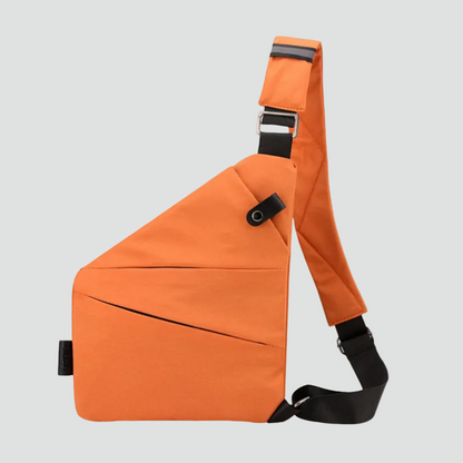 Torba crossbody damska | antykradzieżowa, wodoodporna