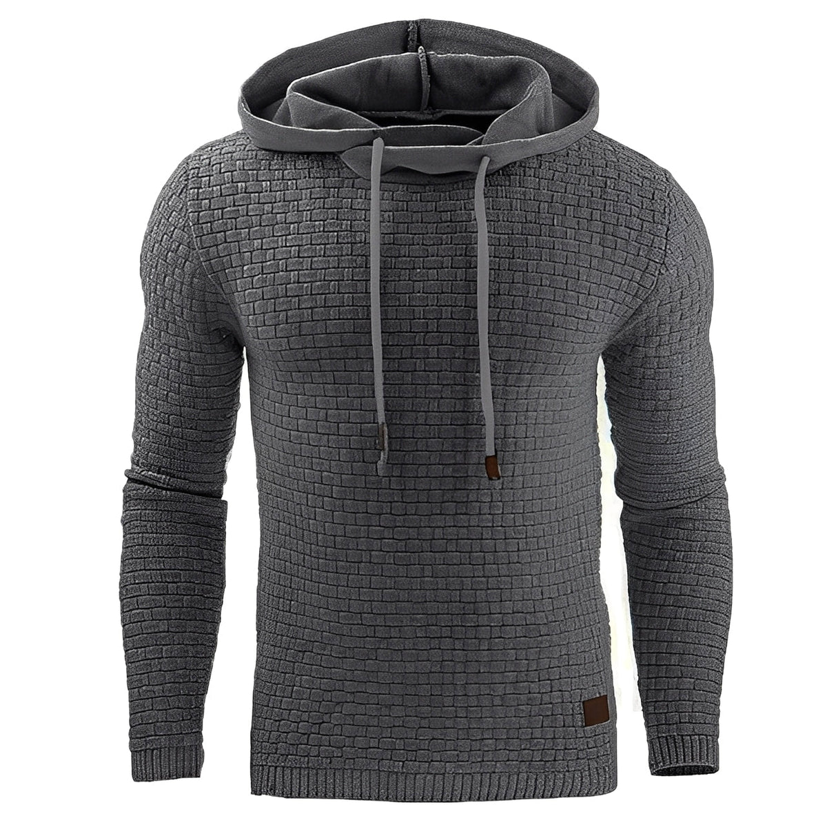 Sweter męski | luźny krój, jednolity design