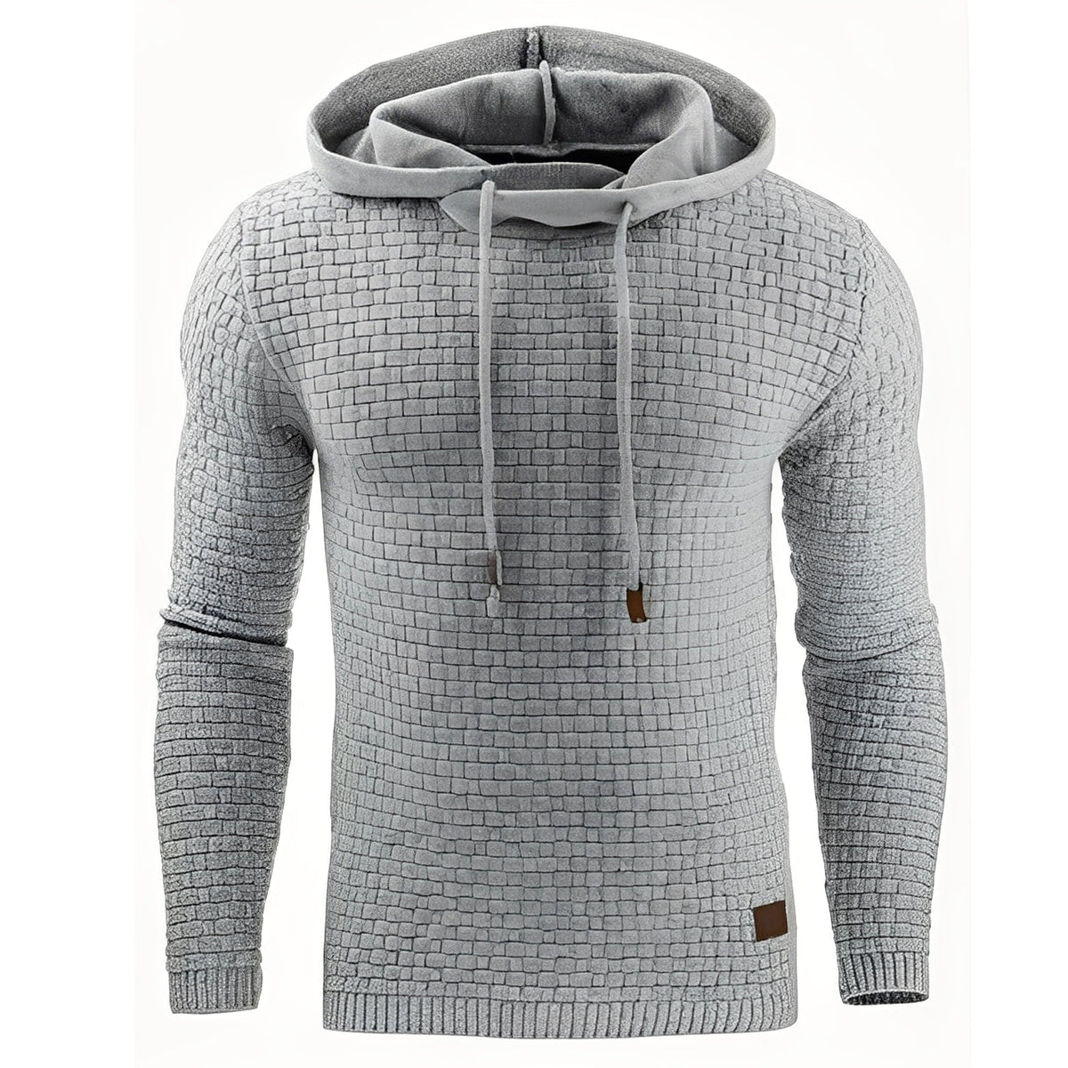 Sweter męski | luźny krój, jednolity design