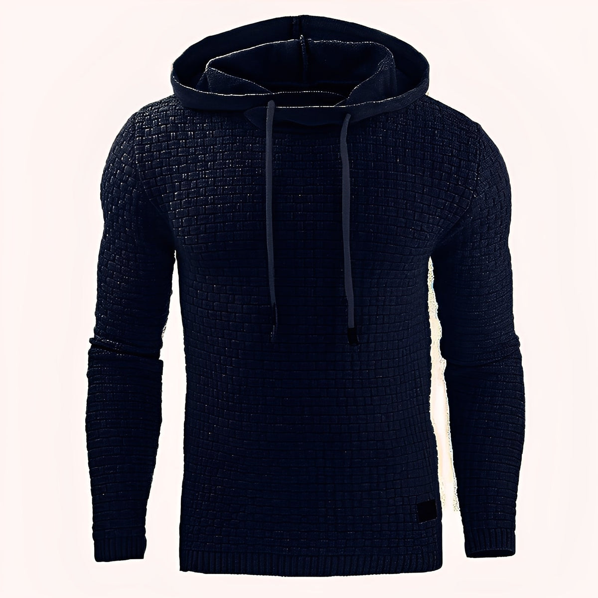 Sweter męski | luźny krój, jednolity design