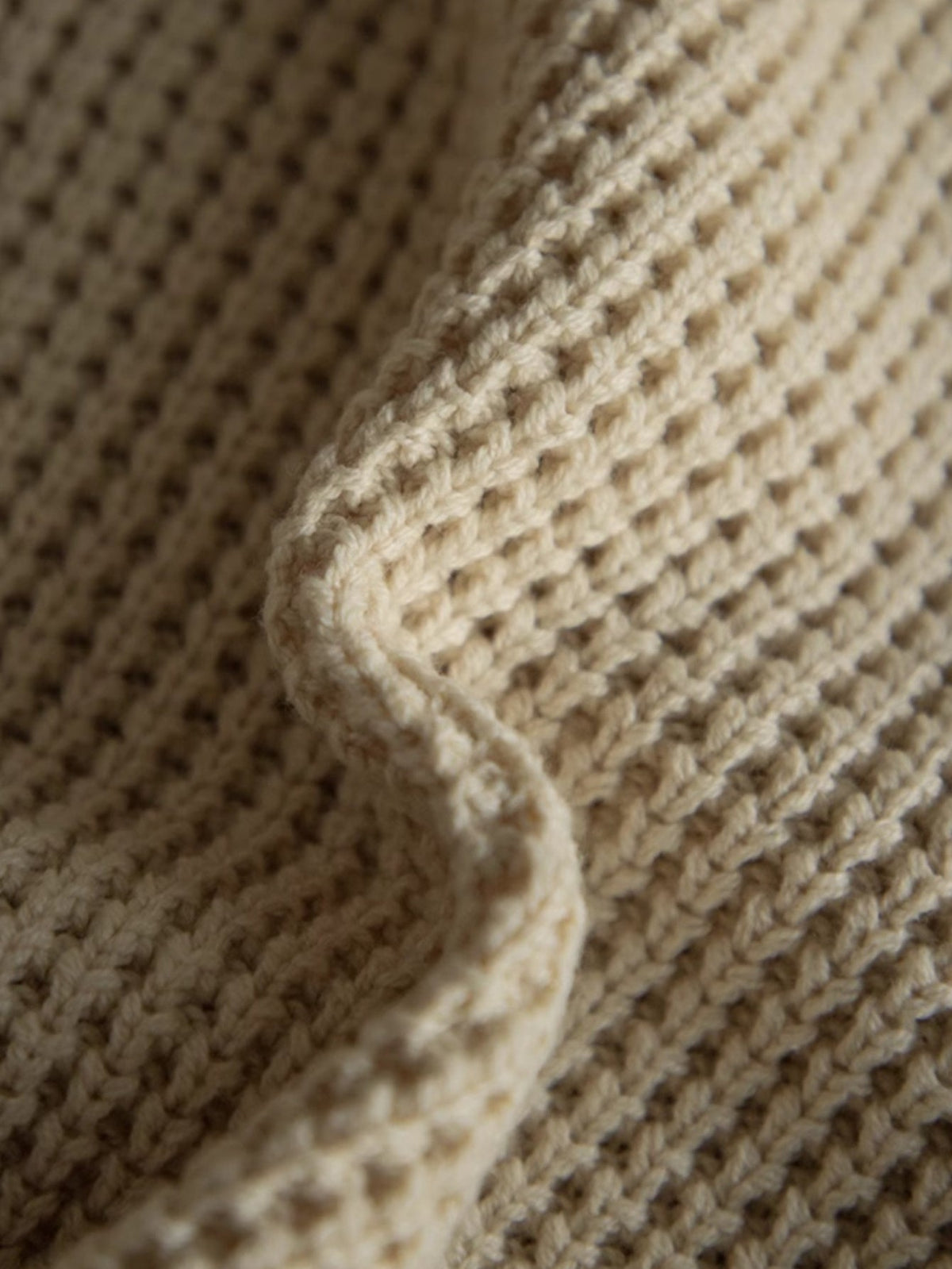 Sweter męski | teksturowana dzianina, okrągły dekolt