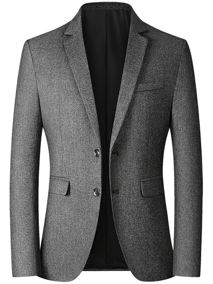 Marynarka męska | slim fit, zapięcie na dwa guziki