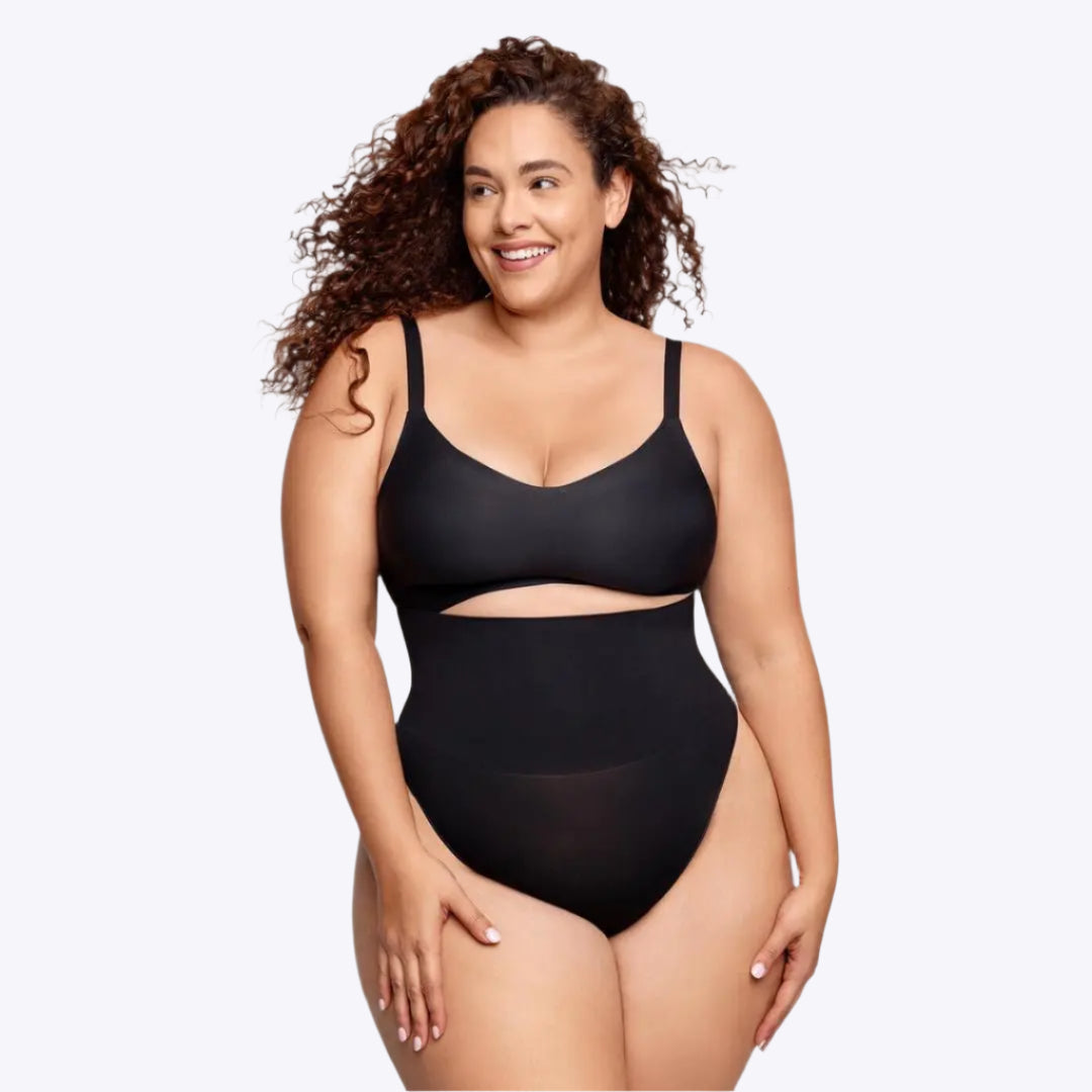 Majtki modelujące damskie | bezszwowe, krój tanga