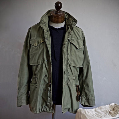 Arbis - Kurtka polowa męska | Kaptur, wiele kieszeni, zamek z klapą | Styl outdoor casual