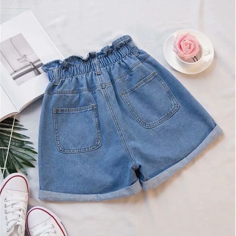 Szorty jeansowe damskie | elastyczny denim