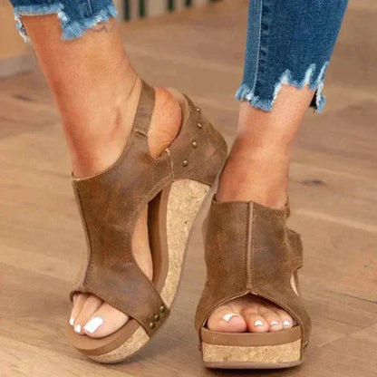 Buty damskie | gruba podeszwa, okrągły czubek