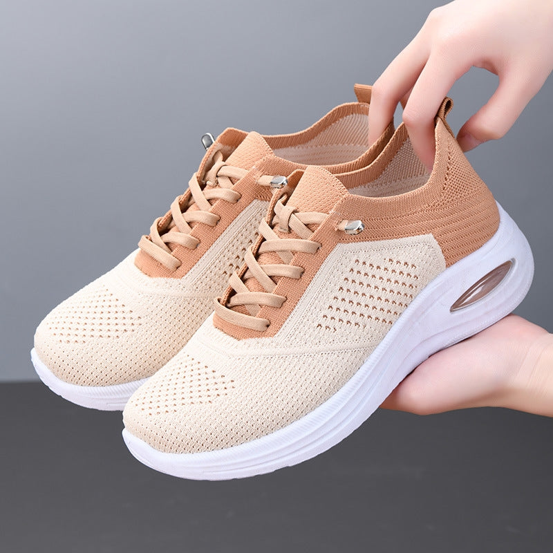 Sneakersy damskie bezsznurowe | amortyzowana platforma