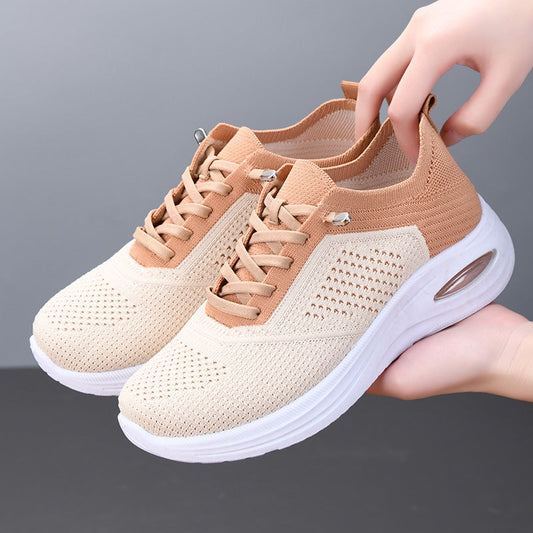 Sneakersy damskie bezsznurowe | amortyzowana platforma