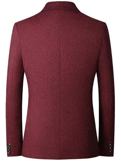 Marynarka męska | slim fit, zapięcie na dwa guziki