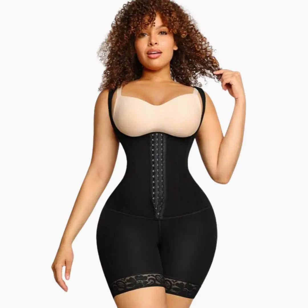 Body modelujące damskie | trójwarstwowa tkanina