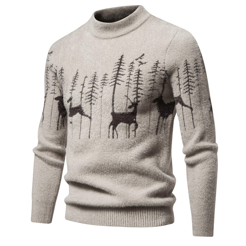 Sweter męski świąteczny | długi rękaw
