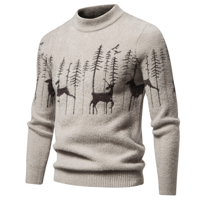 Sweter męski świąteczny | długi rękaw