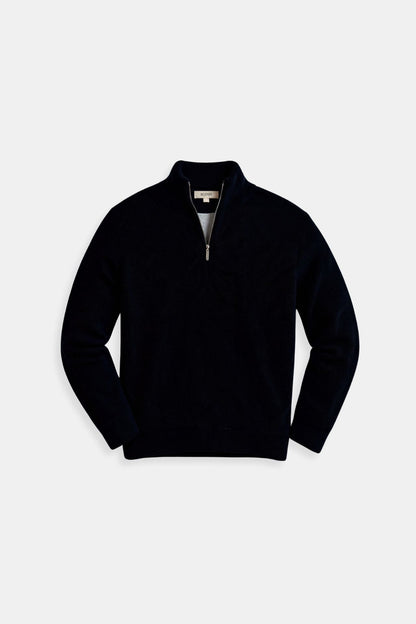 Sweatshirt męski | półzamek, elastyczne mankiety
