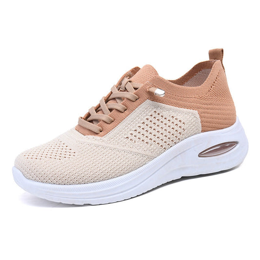 Sneakersy damskie bezsznurowe | amortyzowana platforma