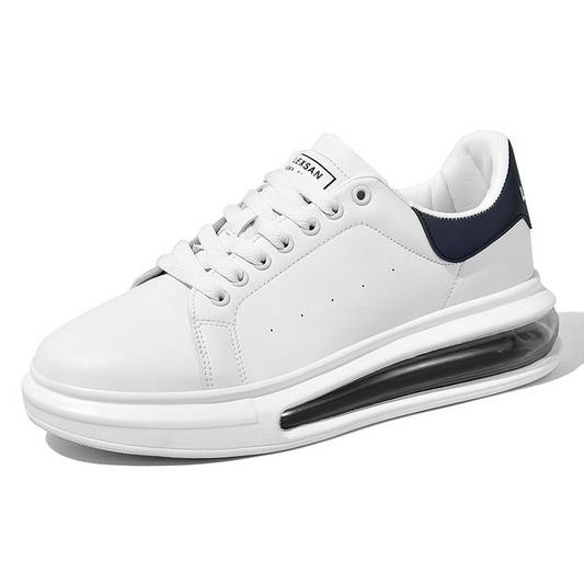 Sneakersy męskie | skórzane, smukła sylwetka