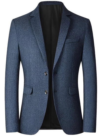 Marynarka męska | slim fit, zapięcie na dwa guziki