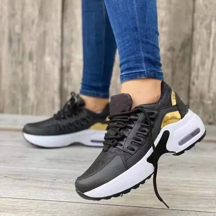 Sneakersy damskie | poduszka powietrzna, siateczka