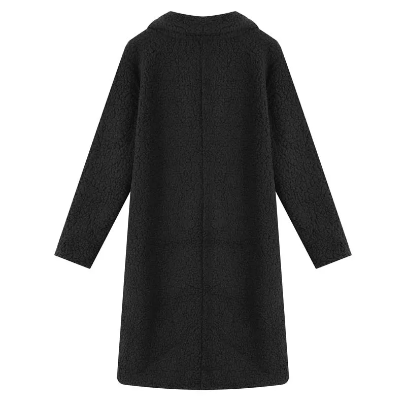 Kurtka teddy damska | miękki materiał