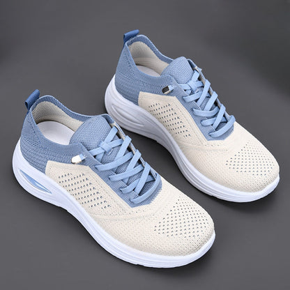 Sneakersy damskie bezsznurowe | amortyzowana platforma