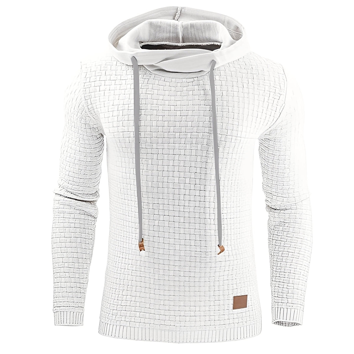 Sweter męski | luźny krój, jednolity design