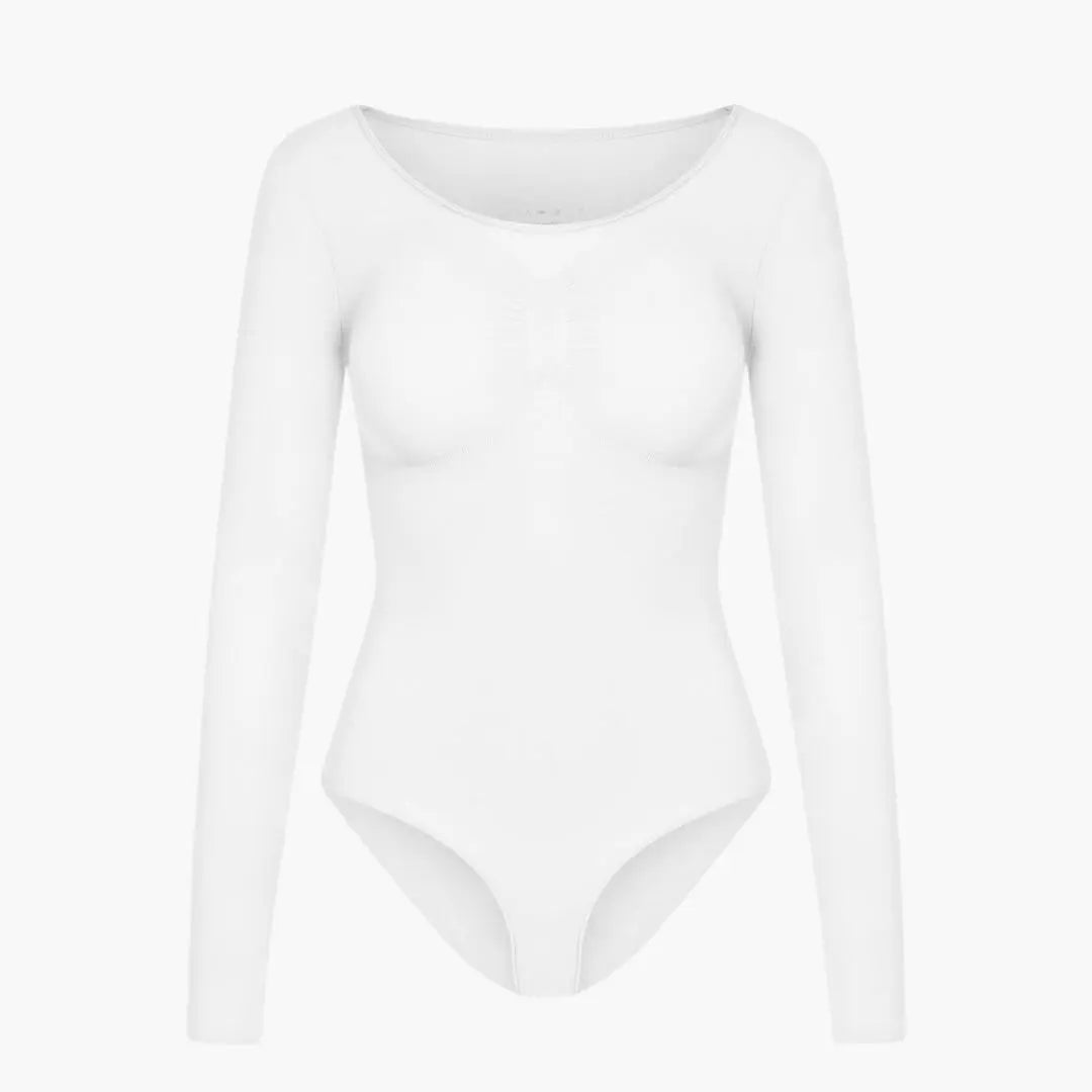 Body modelujące damskie | powermesh, odpinany krok
