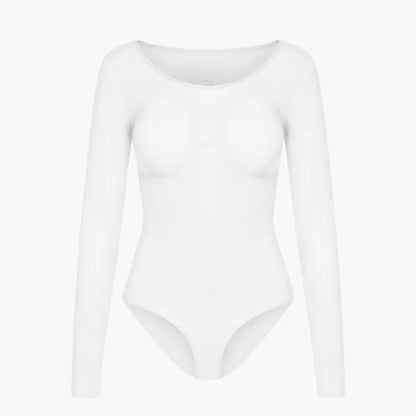 Body modelujące damskie | powermesh, odpinany krok
