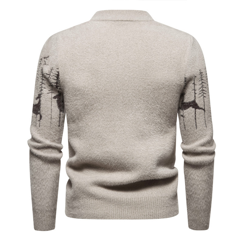 Sweter męski świąteczny | długi rękaw