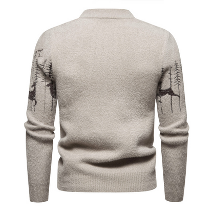 Sweter męski świąteczny | długi rękaw