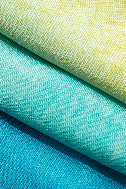 Spodnie damskie | efekt ombre, szerokie nogawki