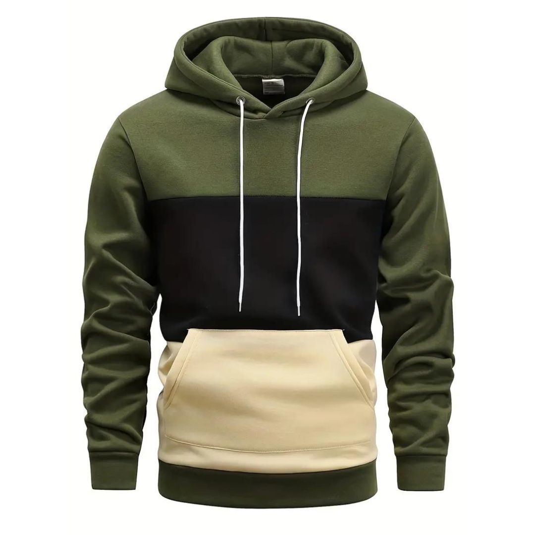 Bluza męska z kapturem | nowoczesny krój, kaptur