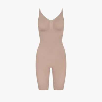 Body modelujące damskie | bezszwowe, otwarty dekolt