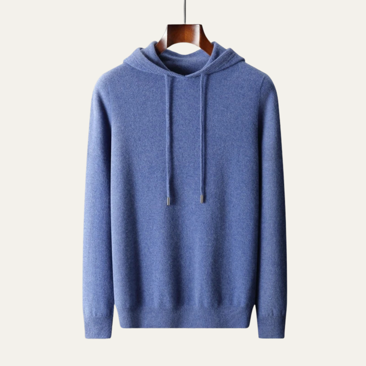 Bluza męska z kapturem | luźny krój, ściągacze