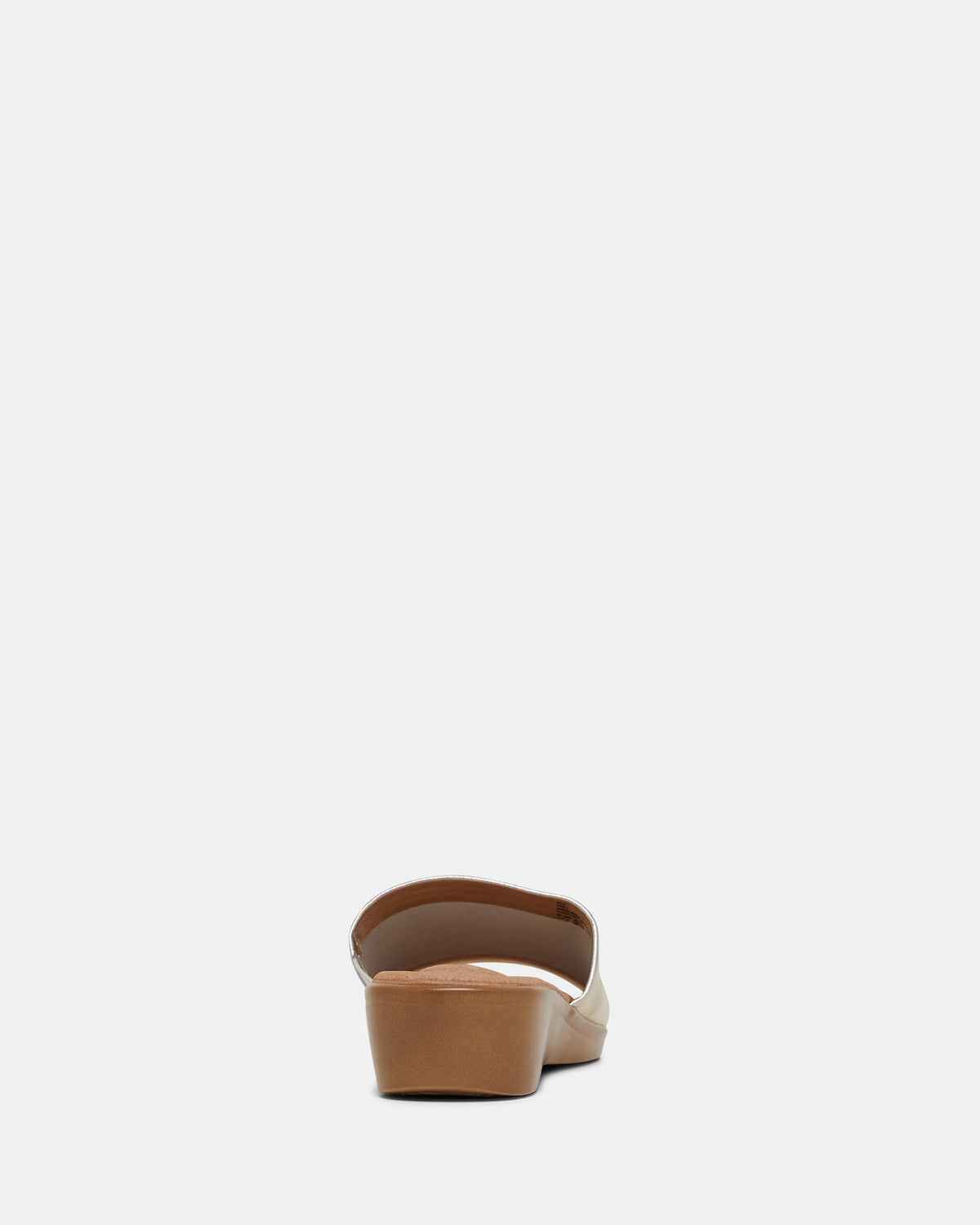 Klapki damskie | obcas 43 mm, elastyczna podeszwa