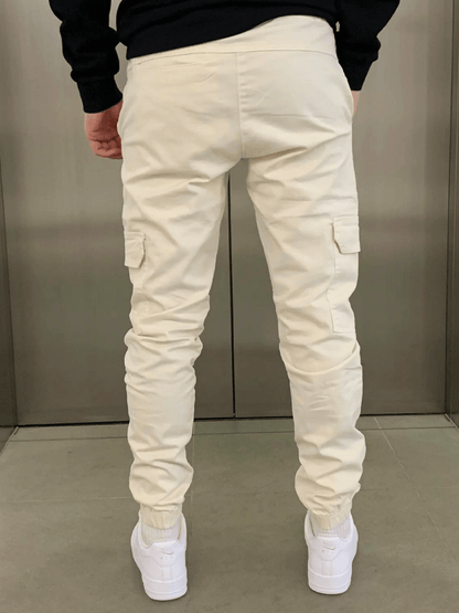 Joggery cargo męskie | ściągacze przy kostkach
