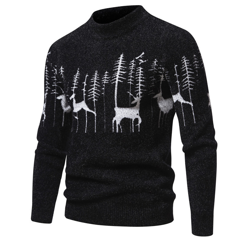 Sweter męski świąteczny | długi rękaw